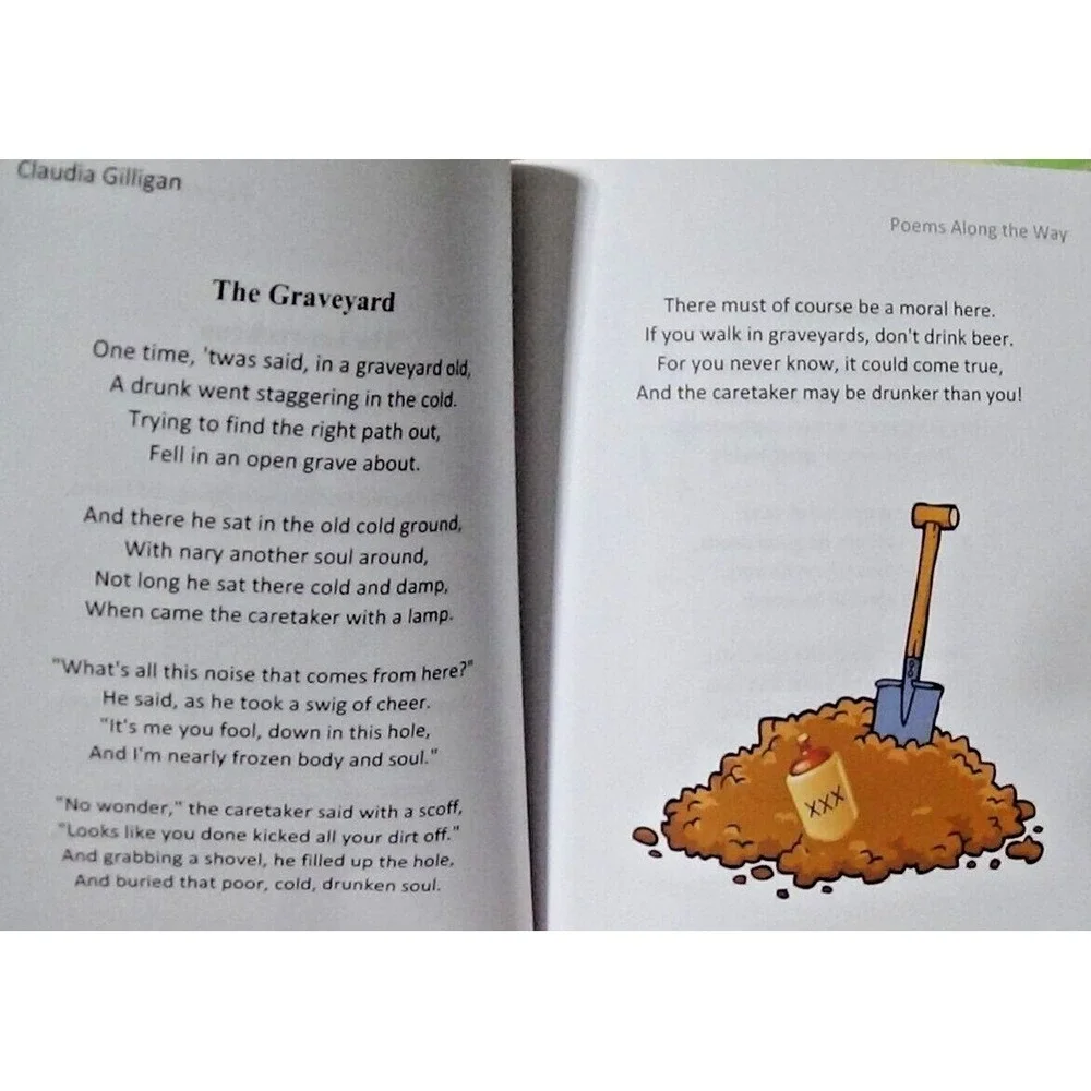 Poems Along the Way: Claudia's   Paperback - Poetry - Signed